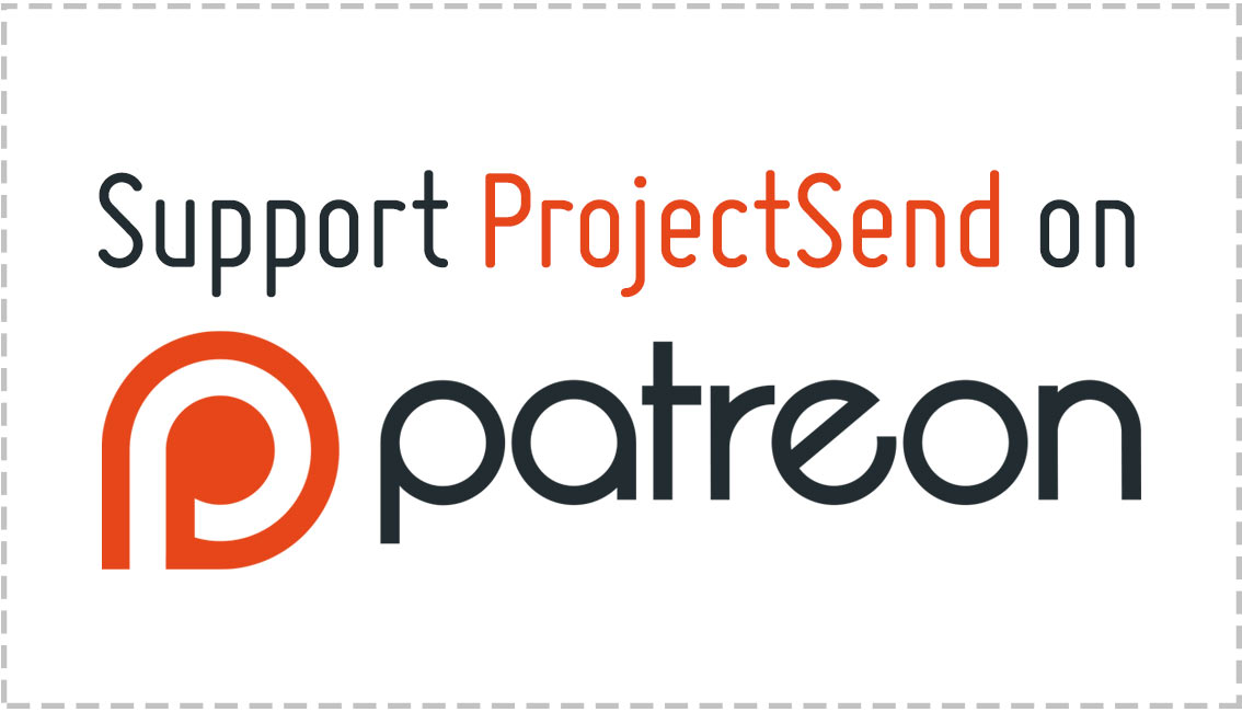 Support ProjectSend on Patreon